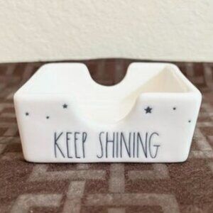 NWT Rae Dunn Sticky Note Holder for Office Desk